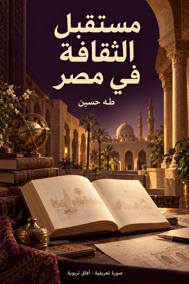 صورة تعريفية لكتاب مستقبل الثقافة في مصر